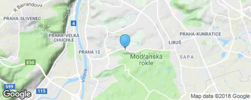Za krásnou přírodou a poznáním do Modřanské rokle</strong> mapa