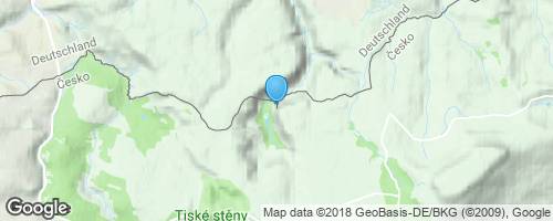 Tiské a Ostrovské skály</strong> mapa