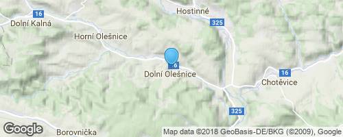 Za nádherným kostelem z Hostinného do Dolní Olešnice</strong> mapa