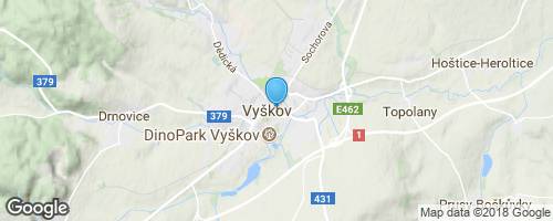 Vyškov</strong> mapa
