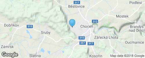 Zámek Choceň - Orlické muzeum</strong> mapa