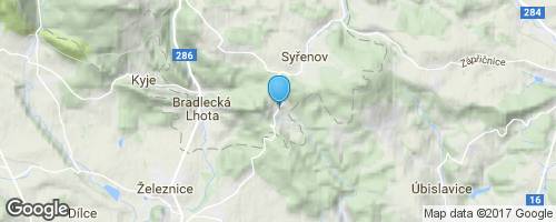 Výlet na hrady Kumburk a Bradlec.</strong> mapa