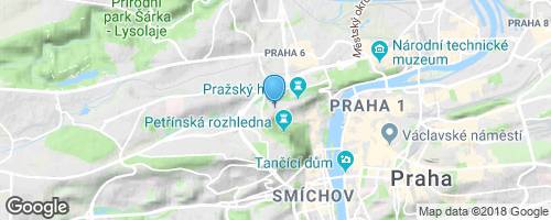 Pražská Loreta</strong> mapa
