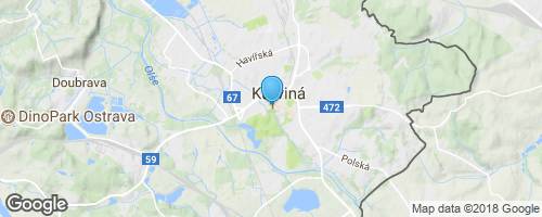 Fryštát</strong> mapa