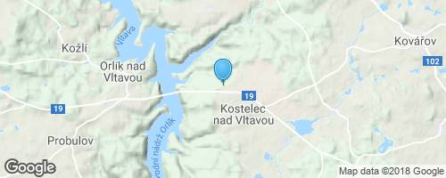Přes Kuníček a Onen Svět</strong> mapa