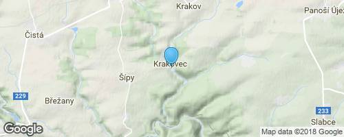 Hrad Krakovec</strong> mapa