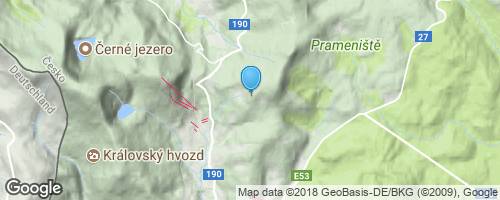 Z Železné Rudy na Pancíř a zpět</strong> mapa