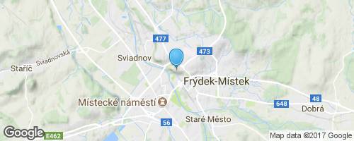 Cyklotrasa č. 6003 - Okolím Frýdku-Místku</strong> mapa