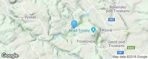 Naučná stezka Podtrosecká údolí</strong> mapa