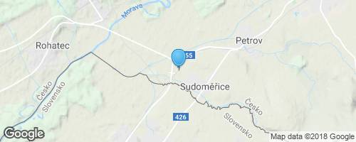 Baťův kanál - Výklopník u Sudoměřic a skalický přístav</strong> mapa