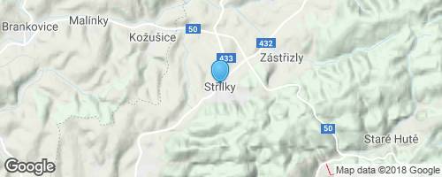 Barokní hřbitov Střílky</strong> mapa