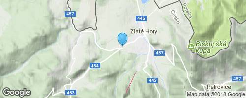 Zlaté Hory a Rejvíz</strong> mapa