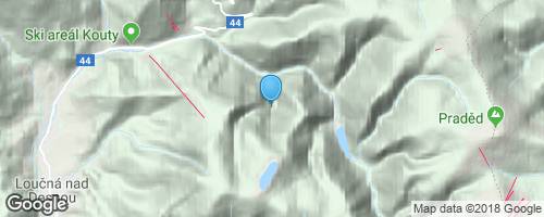 Podzimní procházka k vodopádu na Borovém potoce (Kouty nad Desnou)</strong> mapa