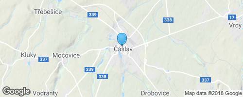 Čáslav - zahradnictví Starkl a Hortis</strong> mapa