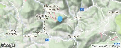 procházka tanvaldskými lesy</strong> mapa