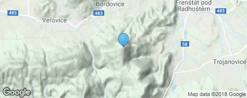 Cestička na Javorník - duben 2012</strong> mapa