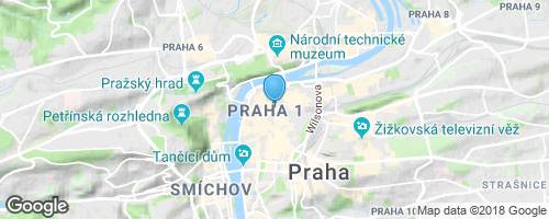 Noční Praha</strong> mapa