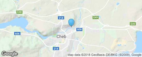 Valdštejnova cyklotrasa (Cheb-Waldsassen)</strong> mapa