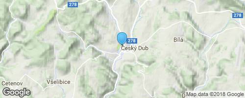 Za památkami Českého Dubu</strong> mapa