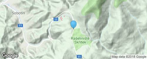 Velká hřebenovka</strong> mapa