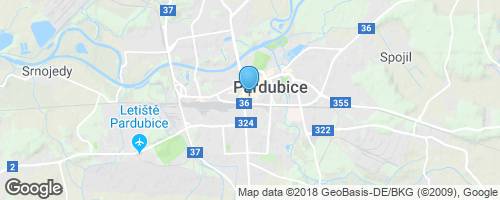 Pardubice</strong> mapa