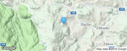Osada Studenec u Stach.</strong> mapa