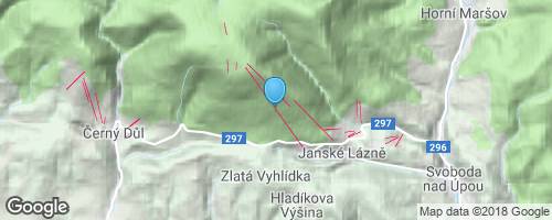 lanová dráha na Černou horu - Černohorský expres</strong> mapa