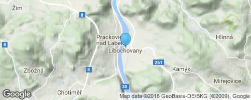 Z Libochovan přes Kamýk do Velkých Žernosek</strong> mapa