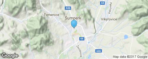 Šumperk - Po stopách šumperské secese</strong> mapa