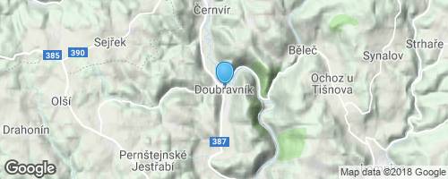 Doubravník</strong> mapa