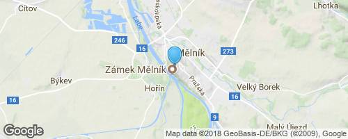 Procházka Mělníkem</strong> mapa