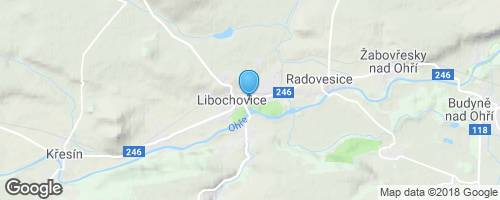 Barokní zámek Libochovice - J.E. Purkyně</strong> mapa