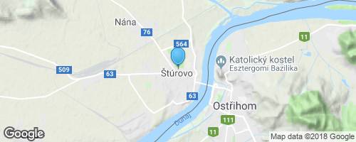 Webkamera - Vadaš - Štúrovo (bazén)</strong> mapa