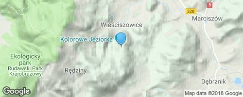 Rudawy Janowickie – barevná jezírka</strong> mapa