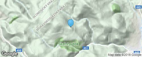 Jeseníky - cesta na Karliny kameny</strong> mapa