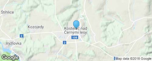 Výlet na posvícení a na Dny evropského dědictví do Kostelce nad Černými lesy</strong> mapa