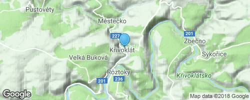 Křivoklát</strong> mapa