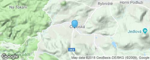 Chřibská</strong> mapa