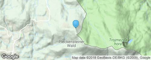 Třístoličník</strong> mapa