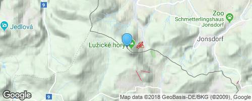 Výlet na horu Luž</strong> mapa