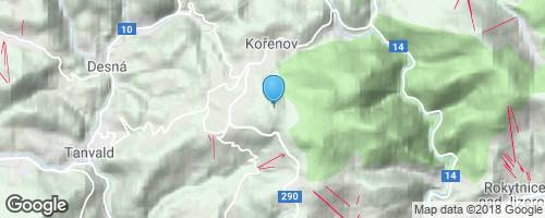 Z Příchovic k rozhledně Štěpánce na Hvězdě.</strong> mapa