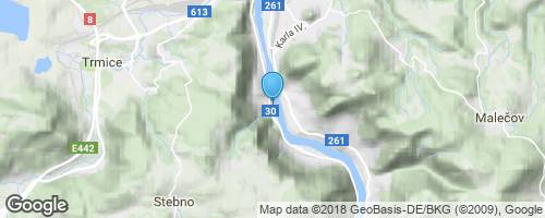 Zimní vycházka k Vaňovskému ledopádu</strong> mapa