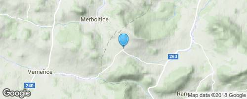 Romantické Bobří vodopády</strong> mapa