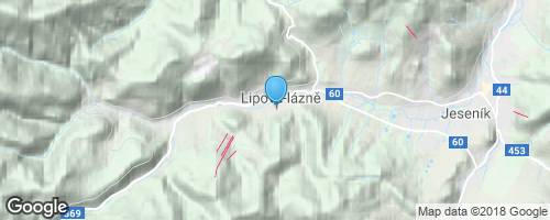 Lipová Lázně</strong> mapa