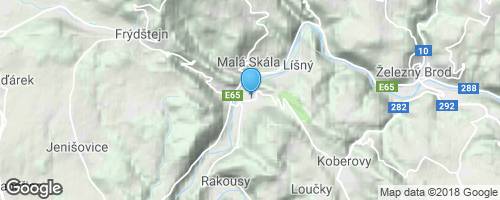 Malá Skála</strong> mapa