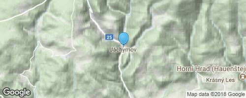 Slavně neslavný Jáchymov</strong> mapa