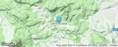 Jetřichovické okolí - České Švýcarsko</strong> mapa