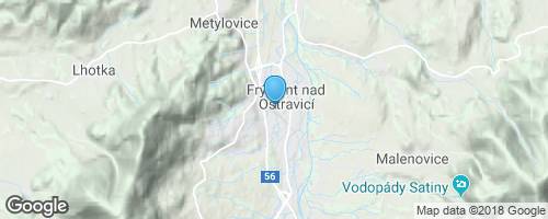 Frýdlant nad Ostravicí</strong> mapa
