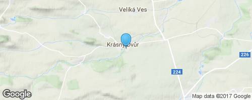 Krásný Dvůr</strong> mapa