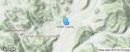 Velké Losiny</strong> mapa